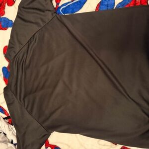 Black Crewneck Short Sleeve Tee